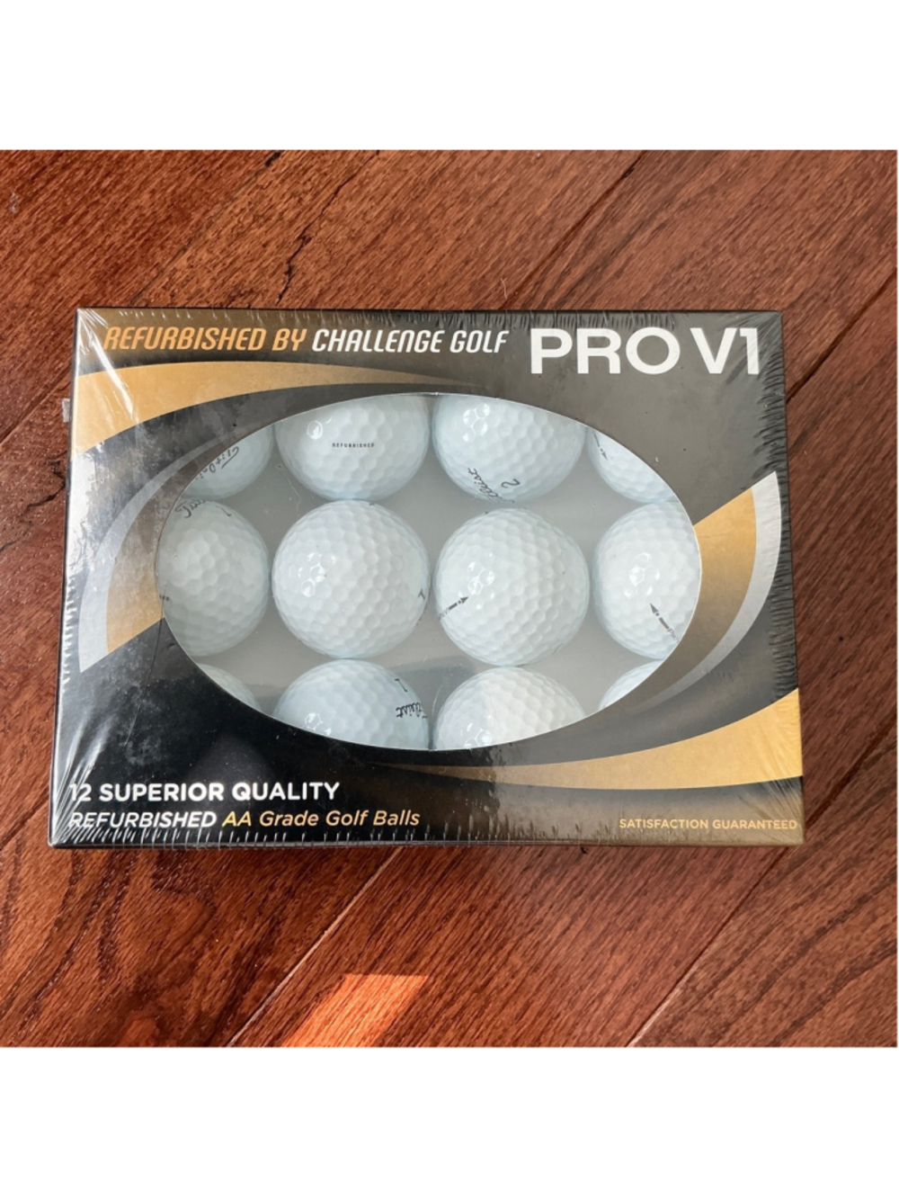 Challenge Golf Pro V1 Refurbished AA Grade Golf Balls One Size White